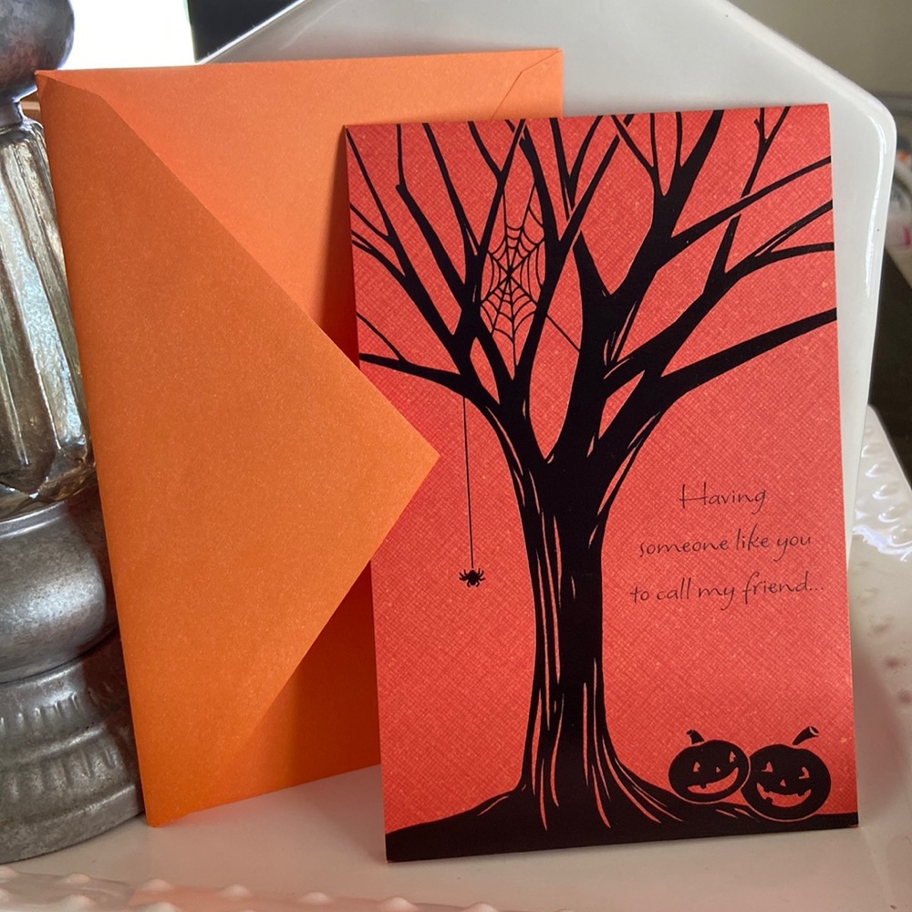 3/$5 Happy Halloween Friend Pop Up Greeting Card